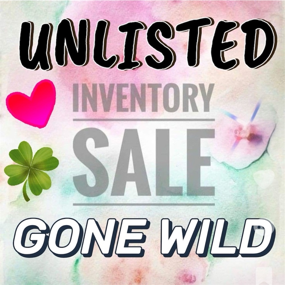 POSH LIVE Unlisted Inventory Sale - Gone Wild Special Event